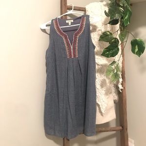 Adorable boutique embroidered summer dress